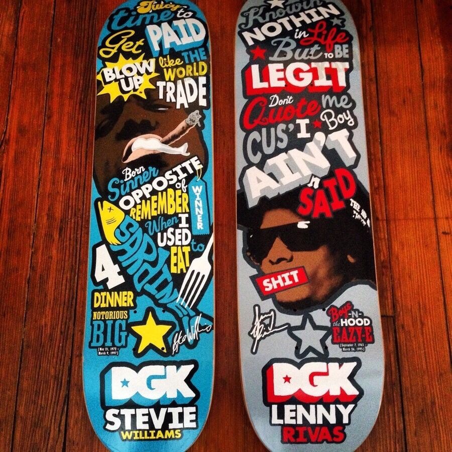 DGK Fallen Soldiers Skateboard Decks