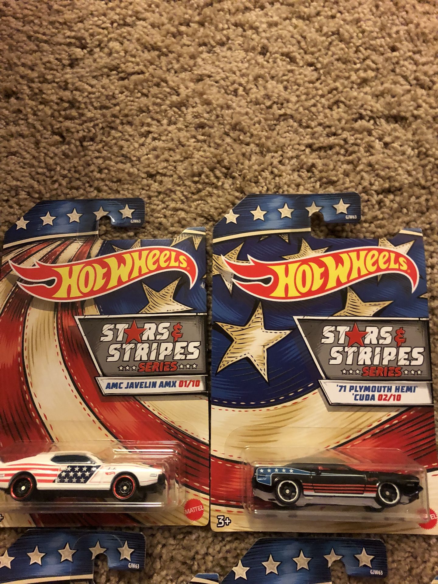Hot wheels tires and stripes series