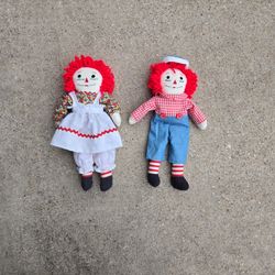 Dolls, Raggedy Ann And Andy