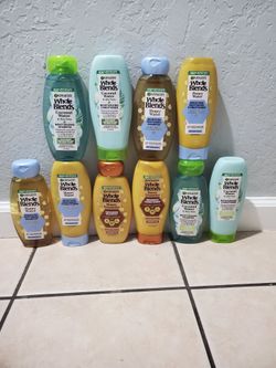 Garnier shampoo and conditioners $30