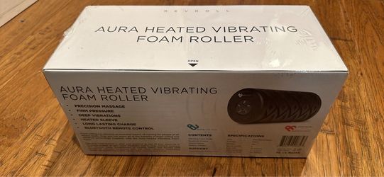 Revroll heated foam roller - vibrating