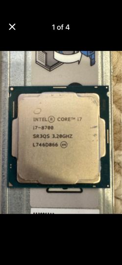 ► Intel® Core™ i7-8700 CPU Processor 3.20GHZ 6 Core LGA-1151