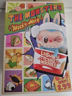 New Pop Mart Labubu The Monsters Wacky Mart Series Vinyl Figure (1 Blind Box)