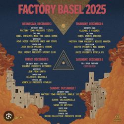 Factory Basel 5 Day Pass