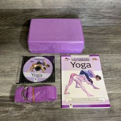 Anatomy Of Fitness Yoga The Trainers Inside Guide Complete Workout Kit - New
