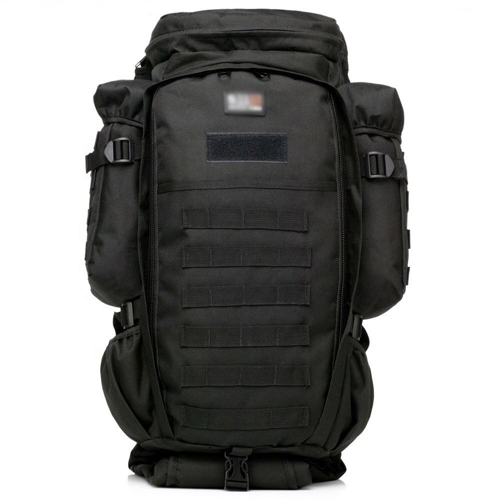 Black Tactical Rifle Backpack 70L - New