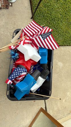 Patriotic 4th of July Decoration Lot