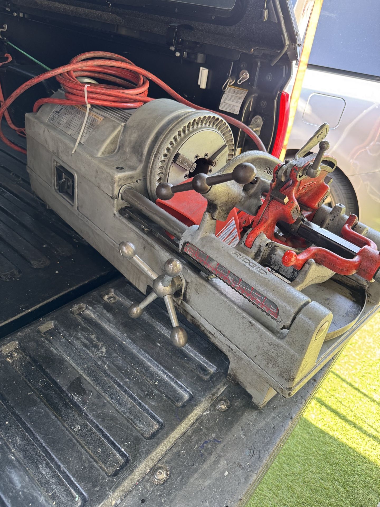 2” Ridgid Pipe Threading Machine Good Condition.. Threader Pipe Machine 