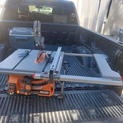 RIDGID TABLE SAW 10" 
