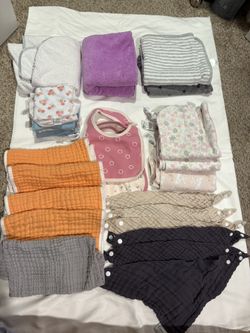 Baby Blankets And Bibs Misc 