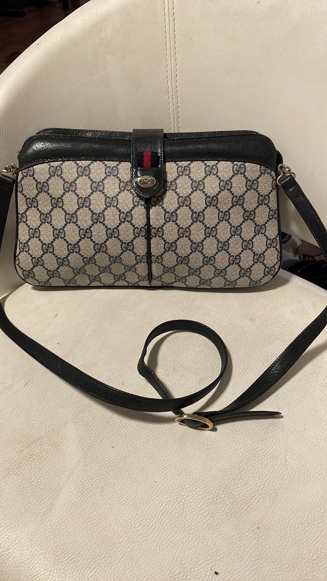 Gucci Monogram Vintage Shoulder Bag