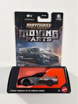 Matchbox Movie Moving Parts Nissan GTR Nismo R35