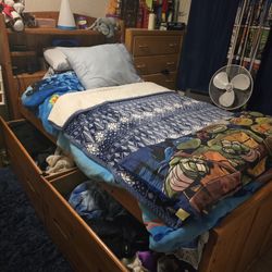 Twin  Bed & NightStand