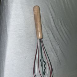 Christmas style egg beater