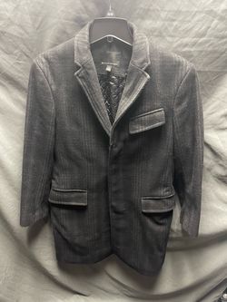 Men's Banana Republic Wool Top Coat - Size Small. Read Description