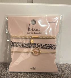 K’lani Medium Hair Tie / Bracelet set