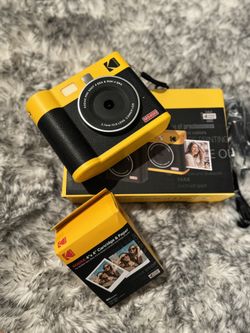 KODAK Mini Shot 4 ERA 4PASS 2-in-1 Instant Camera and Photo Printer (4x4)