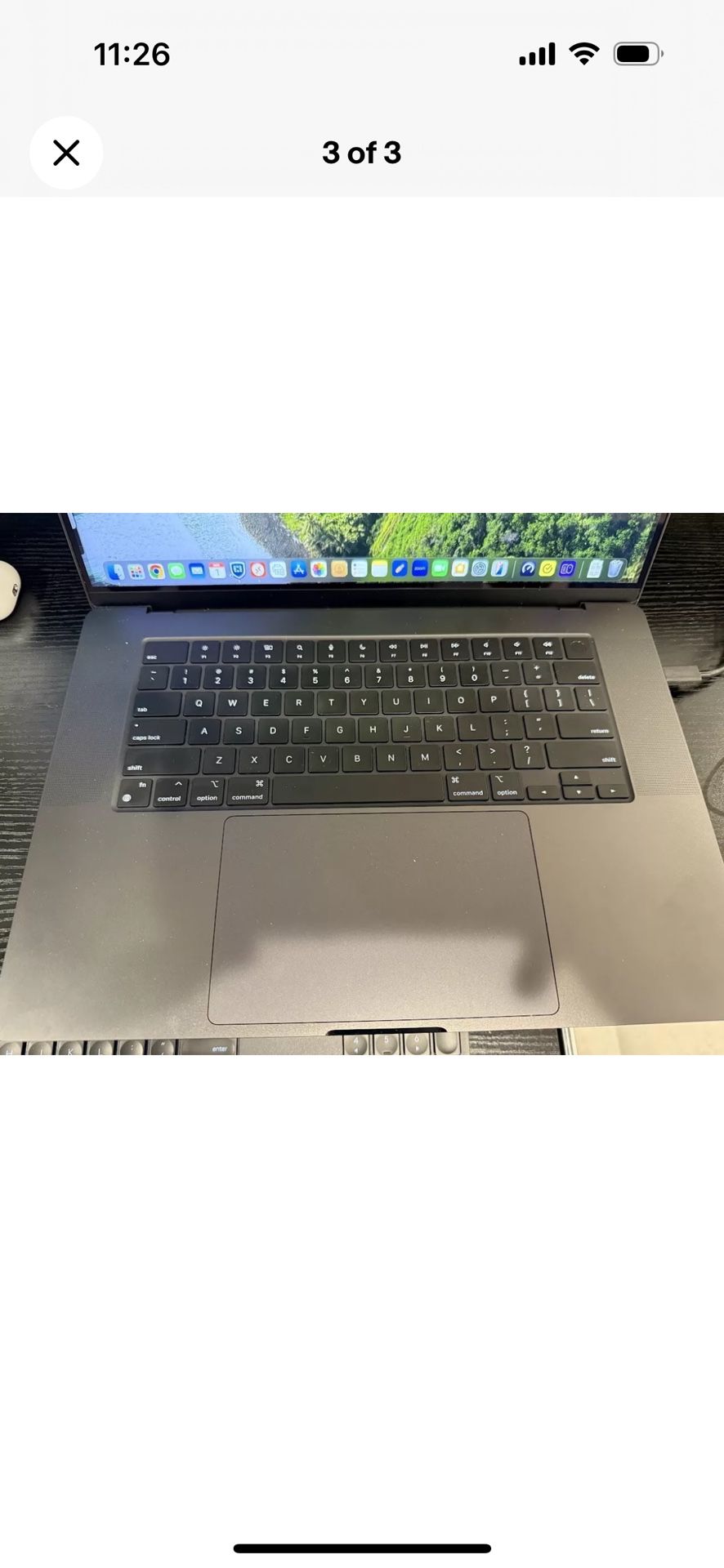 16-inch MacBook Pro with Apple M3 Pro chip