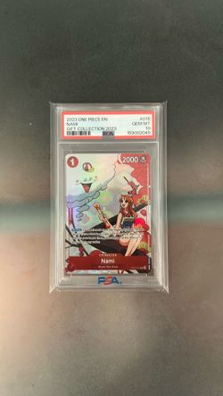 One piece card psa 10
