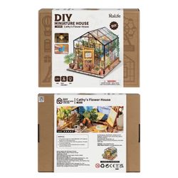 Cathy’s Flower House - DIY Mini House Build 