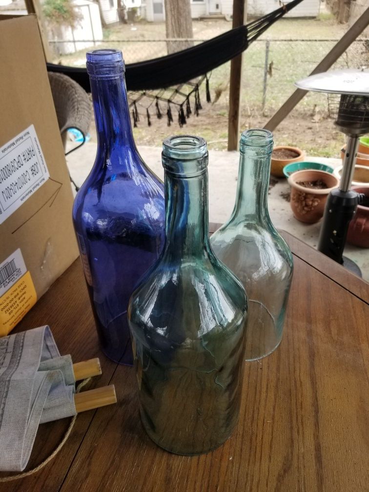 Candle bottles