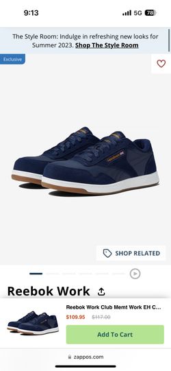 Reebok Composite Toe Shoes