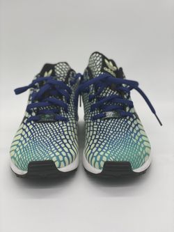 Adidas Zx Flux Xeno Shoes GS Mint Ink Glow In The Dark