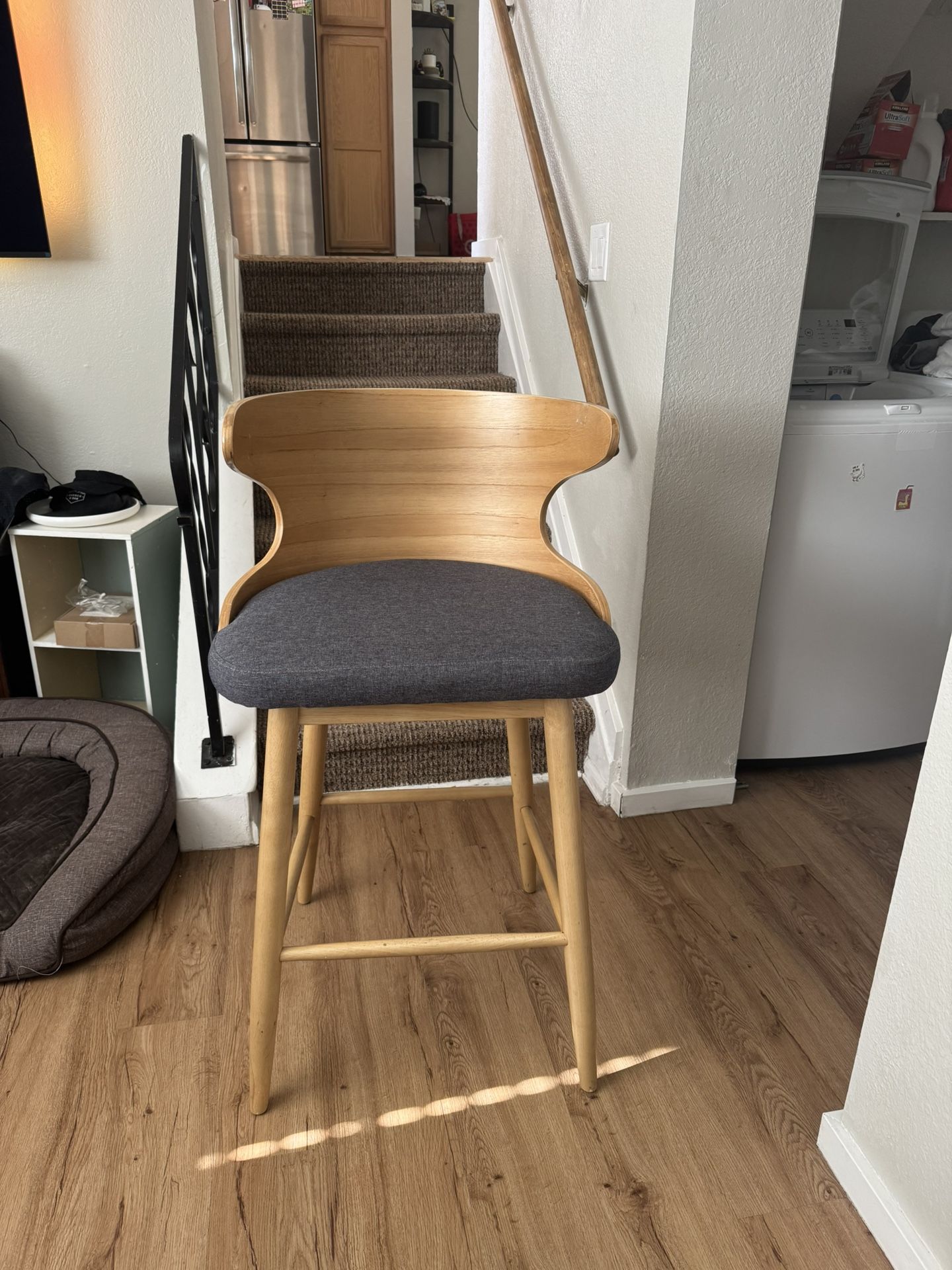 2 Tall Kitchen Chairs