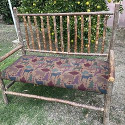 Vintage Cabin Bench