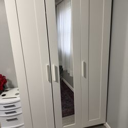 Ikea BRIMNES Wardrobe with 3 doors