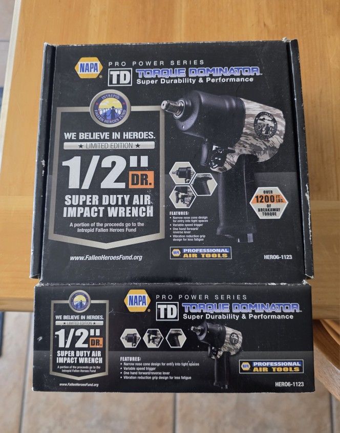 Trade Up Challenge! Napa Intrepid Fallen Hero's 1/2 Pneumatic Impact!