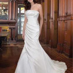 Wedding Dress and Veil