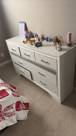 White dresser