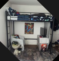 Twin loft bed