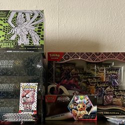 Pokemon - 151, Paldean Fates, Prismatic, Perfect Order, Mega Charizard EX UPC