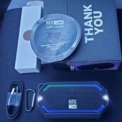 Altec Lansing Hydramini Everything Proof Wireless Bluetooth Mini Speaker with LED Lights, Asking $30 Firm on Price 
