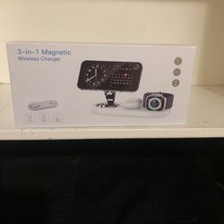 Upgraded 3 in 1 Wireless Charger, Nano Magnetic iPhone Charging Station