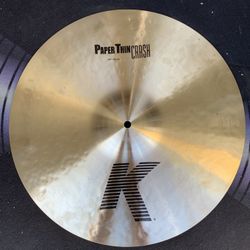 Zildjian K Series 18” Paper Thin Crash Drum Cymbal BRAND NEW Retails for $419