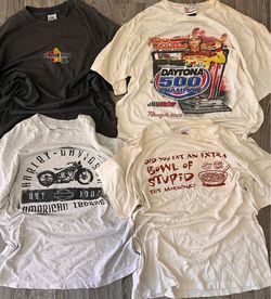 Vintage Chase Authentics 2007 Kevin Harvick T-Shirt and Vintage Tee Lot