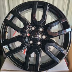 20" Original GM Rims With Chevy Caps , All 4