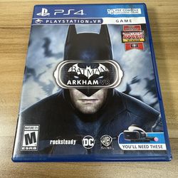 Batman Arkham VR PS4
