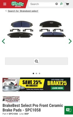 Brake Select Pro Front Ceramic