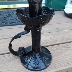Craftsman  Mission Arts And Crafts Art NouveauAntique Large Candleholder Stand Gothic Dark Halloween