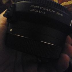 Sigma MC 11  Lense Converter  EF-E