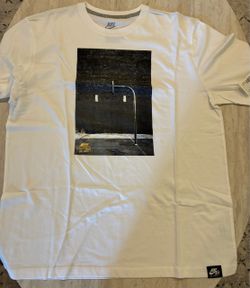 Nike Air Force 1 Graphic T-Shirt White Mens size XL