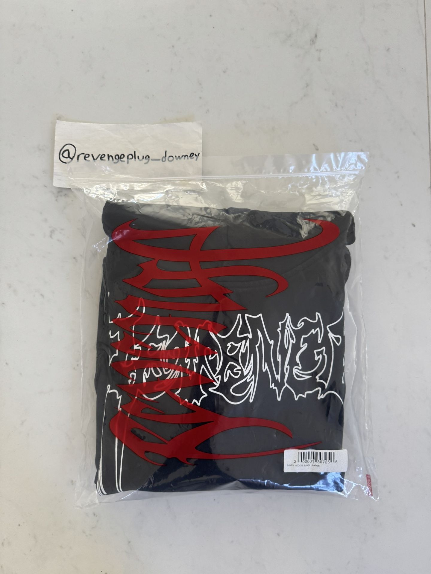Revenge DKYFK Hoodie Black 