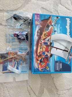 Playmobil Soldiers' Boat (Set 5948)