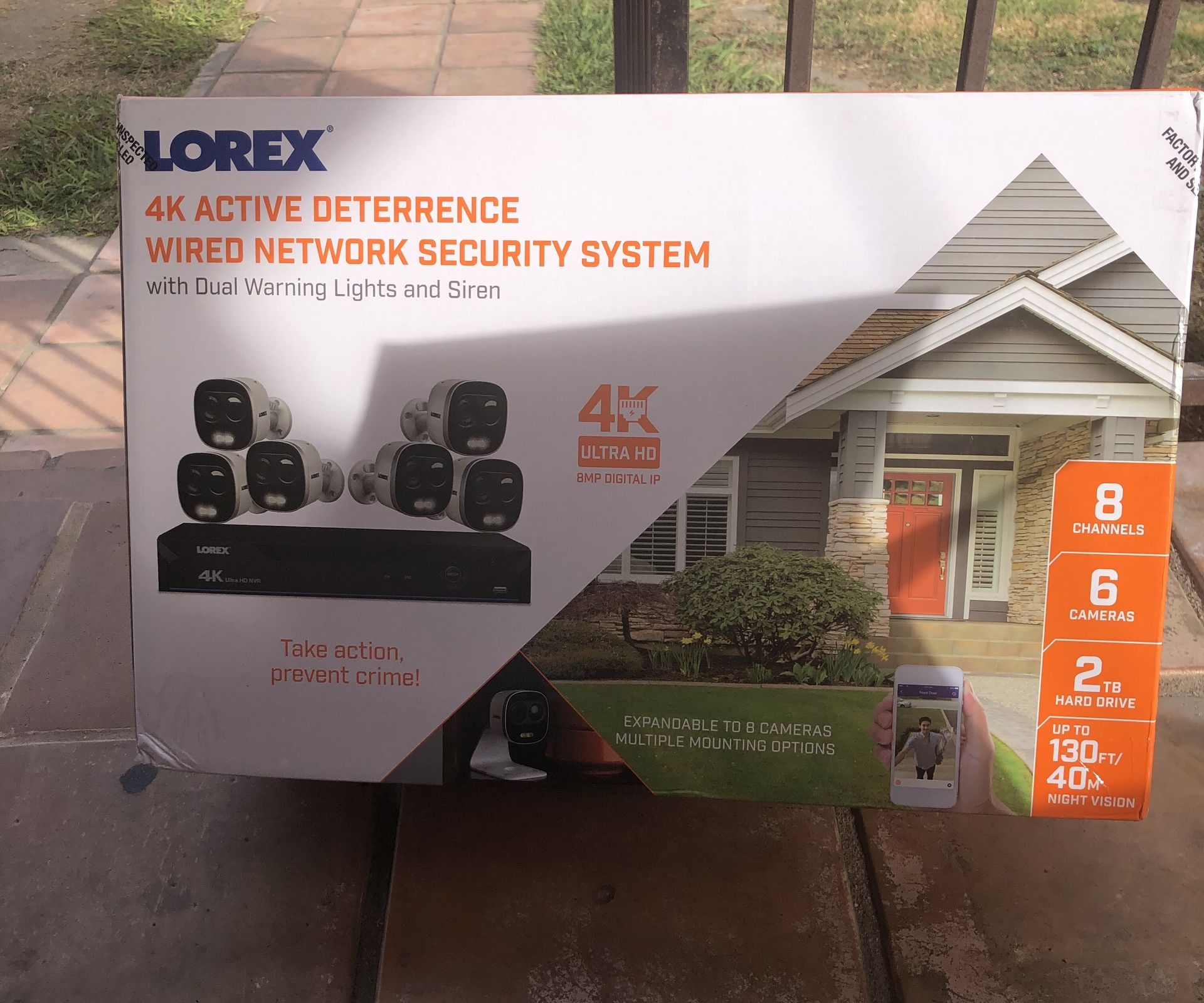 Loren 4 active deterrence wired network security systems