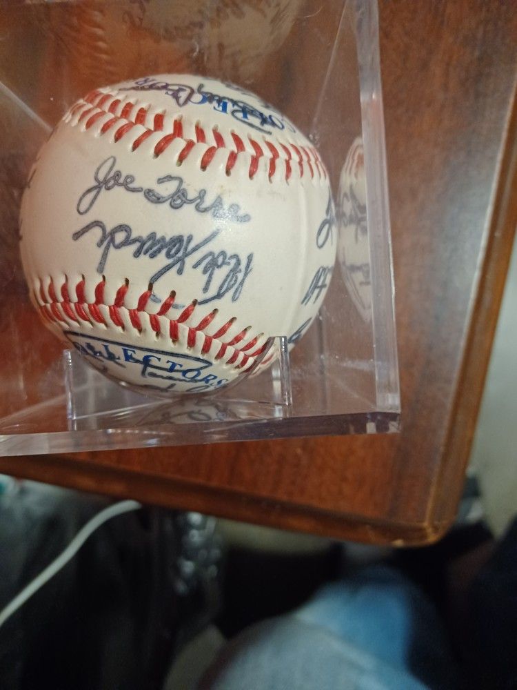  1990's Yankees Signed Baseball 