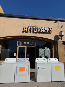 Washer & Dryer set (Gas or electric) $649